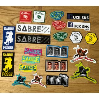 セイバー(SABRE)のSABRE ステッカー 23枚セット(スケートボード)