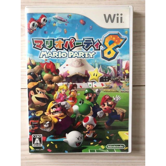 Wii(ウィー)のマリオパーティー8 Wii カセット ソフト エンタメ/ホビーのゲームソフト/ゲーム機本体(家庭用ゲームソフト)の商品写真