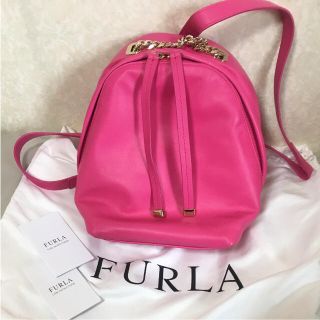 FURLA　フルラ　リボン　リュック