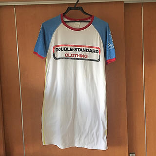 ダブルスタンダードクロージング(DOUBLE STANDARD CLOTHING)のdouble standard ロング丈Tシャツ(Tシャツ(半袖/袖なし))