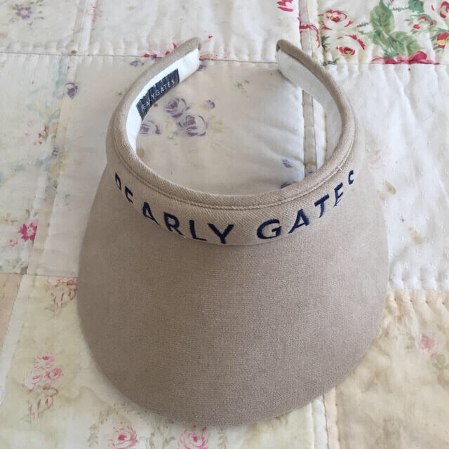 PEARLY GATES(パーリーゲイツ)のパーリーゲイツ  サンバイザー スポーツ/アウトドアのゴルフ(ウエア)の商品写真