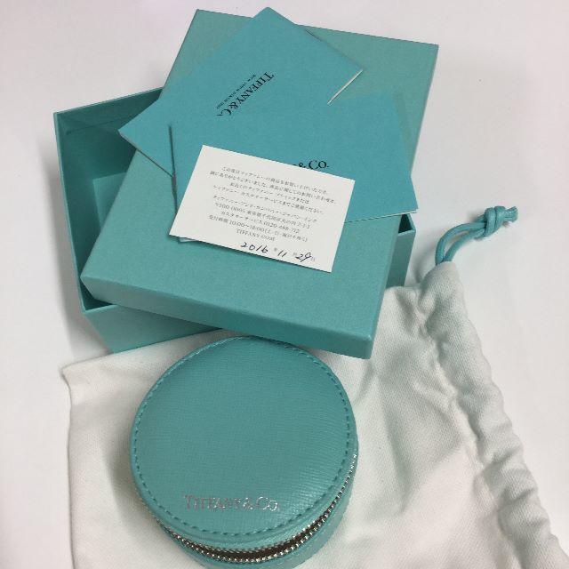 Tiffany & Co.(ティファニー)のティファニー　Tiffanyジップジュエリーケース　美品 レディースのアクセサリー(その他)の商品写真