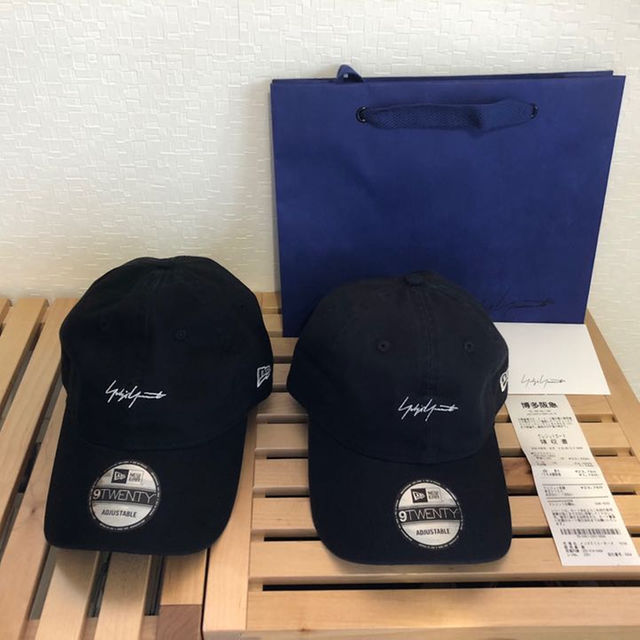 Yohji Yamamoto(ヨウジヤマモト)のyohji yamamoto New ERA 9TWENTY ブラック メンズの帽子(その他)の商品写真