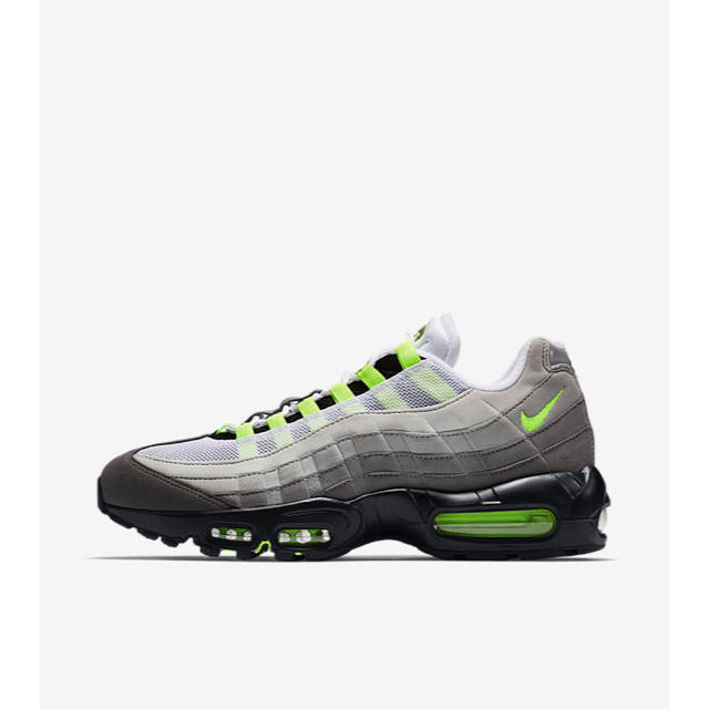 NIKE(ナイキ)のNIKE AIR MAX 95 OG NEON  95 2018年 VOLT メンズの靴/シューズ(スニーカー)の商品写真