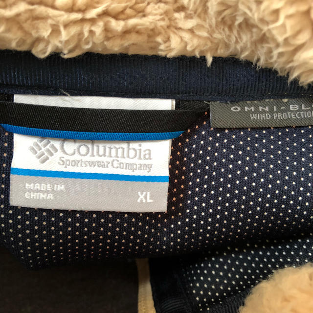 Columbia(コロンビア)のColumbia ボアフリース XL メンズのジャケット/アウター(ブルゾン)の商品写真