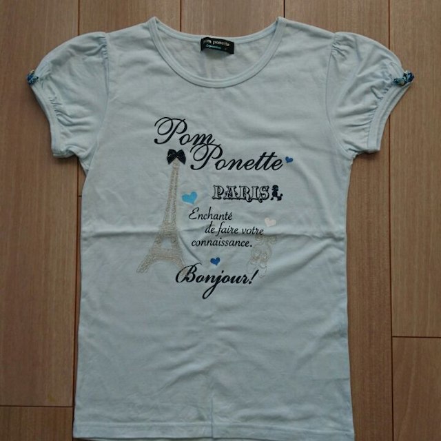 pom ponette(ポンポネット)のポンポネット 半袖Tシャツ M(150) キッズ/ベビー/マタニティのキッズ服女の子用(90cm~)(その他)の商品写真