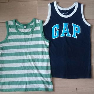 ギャップキッズ(GAP Kids)の最終値下げ!夏服 男の子 タンクトップ 2枚  120㎝(その他)