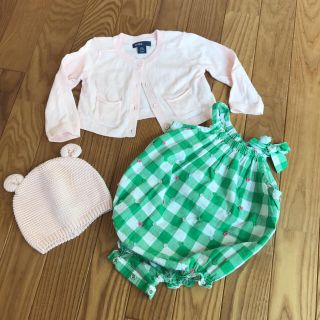 ギャップキッズ(GAP Kids)の桃花様専用＊GAP baby 6-12m セット(ロンパース)