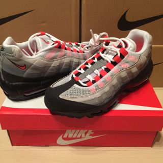 ナイキ(NIKE)のhirotoron様専用 25.5cm NIKE AIR MAX 95 RED(スニーカー)