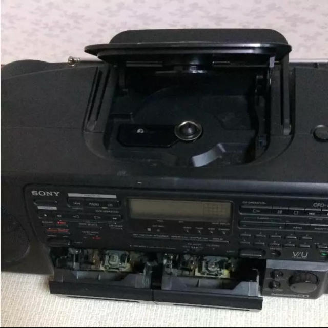 SONY(ソニー)のSONY ラジカセ CFD-400 スマホ/家電/カメラのオーディオ機器(ポータブルプレーヤー)の商品写真