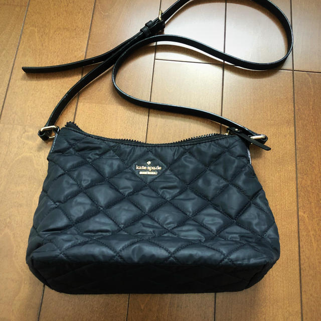 美品 Kate Spade キルティング 2way ショルダー ハンドバッグ36cm底