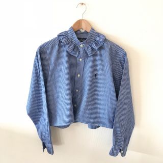 ラルフローレン(Ralph Lauren)の人気デザイン💕リメイクシャツ(シャツ/ブラウス(長袖/七分))