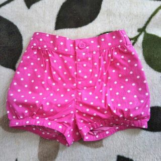 ベビーギャップ(babyGAP)の   【処分セール！】babyGAP ピンクドット柄ショートパンツ(パンツ)