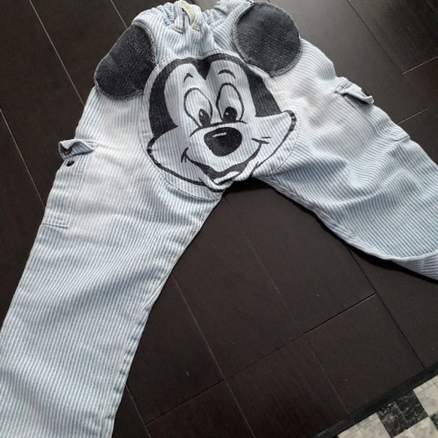 Disney(ディズニー)の男の子ミッキージーパン キッズ/ベビー/マタニティのキッズ服男の子用(90cm~)(パンツ/スパッツ)の商品写真