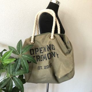 オープニングセレモニー(OPENING CEREMONY)のバブルリング様専用 オープニングセレモニー リバーシブルロゴバッグ(トートバッグ)