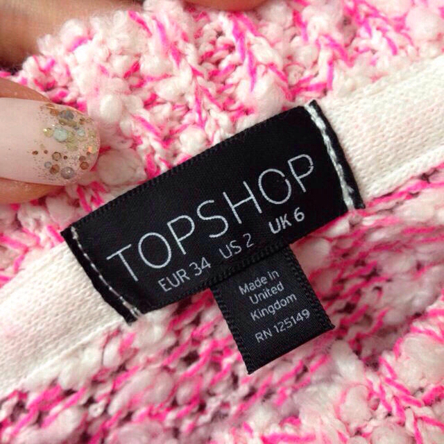 TOPSHOP(トップショップ)のTOPSHOP グラデーションニット レディースのトップス(ニット/セーター)の商品写真