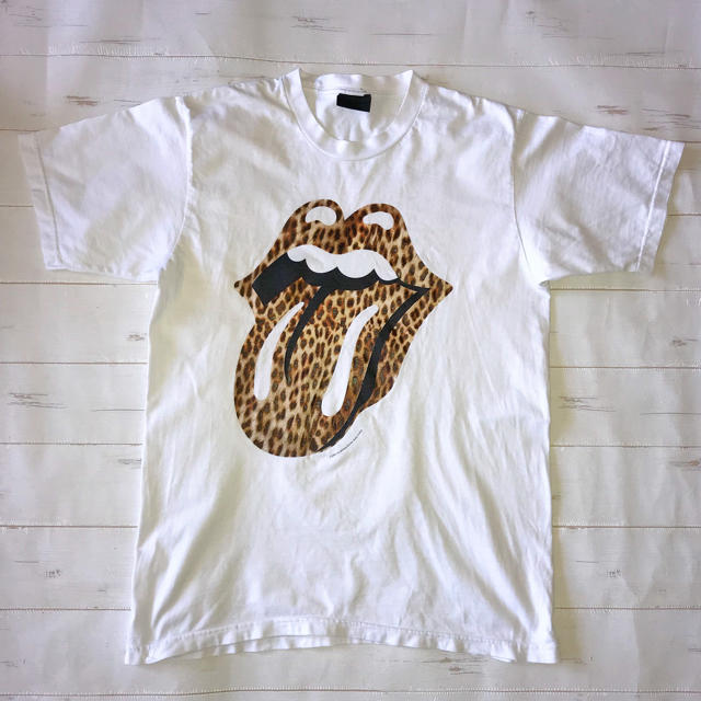 HYSTERIC GLAMOUR(ヒステリックグラマー)のRolling Stones  Tシャツ 半袖 白 ホワイト ローリングストーン メンズのトップス(Tシャツ/カットソー(半袖/袖なし))の商品写真