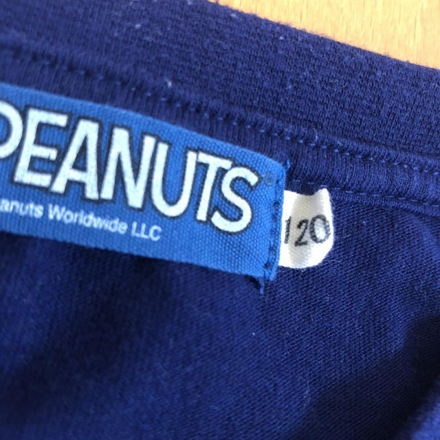 PEANUTS(ピーナッツ)のPEANUTS スヌーピーカットソー 120cm キッズ/ベビー/マタニティのキッズ服男の子用(90cm~)(Tシャツ/カットソー)の商品写真