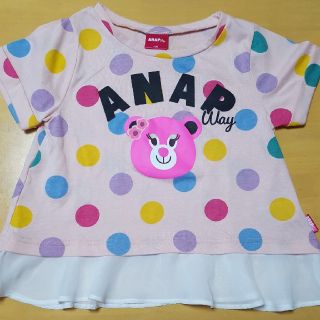 アナップ(ANAP)の☆キラ様ご予約☆ANAP　Tシャツ　130　二枚セット　美品(Tシャツ/カットソー)