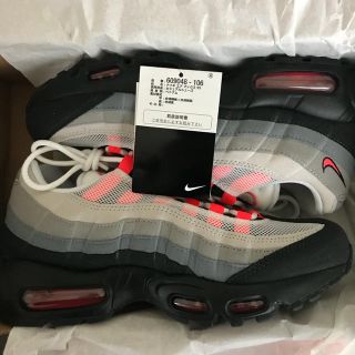 ナイキ(NIKE)のAir Max 95 SOLAR RED 25 エアマックス ソーラーレッド(スニーカー)