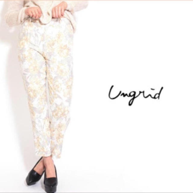 Ungrid(アングリッド)の花柄 ❤️ パンツ 春コーデ♪ レディースのパンツ(カジュアルパンツ)の商品写真