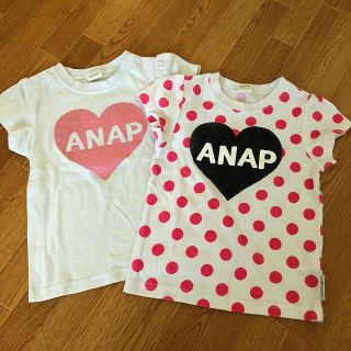 アナップキッズ(ANAP Kids)の✩ANAP Tシャツ 2枚set✩(Tシャツ/カットソー)