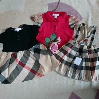 バーバリー(BURBERRY) サスペンダー ベビー スカートの通販 4点 バーバリー(BURBERRY) サスペンダー ベビー スカートの通販 4点