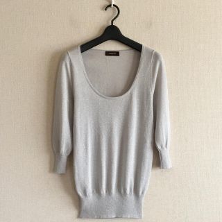 ジャスグリッティー(JUSGLITTY)のジャスグリッティー♡シルバーニットソー(ニット/セーター)