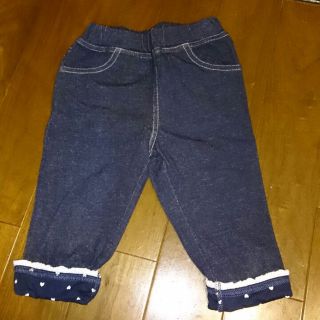 サンカンシオン(3can4on)のちくわ様専用 [美品]サンカンシオン デニム パンツ レギンス 100(パンツ/スパッツ)