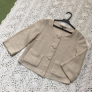 プロポーションボディドレッシング(PROPORTION BODY DRESSING)のプロポーションの上品ノーカラージャケット(ノーカラージャケット)