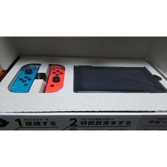 Nintendo Switch(ニンテンドースイッチ)のニンテンドースイッチ本体 新品 未使用 エンタメ/ホビーのゲームソフト/ゲーム機本体(家庭用ゲーム機本体)の商品写真