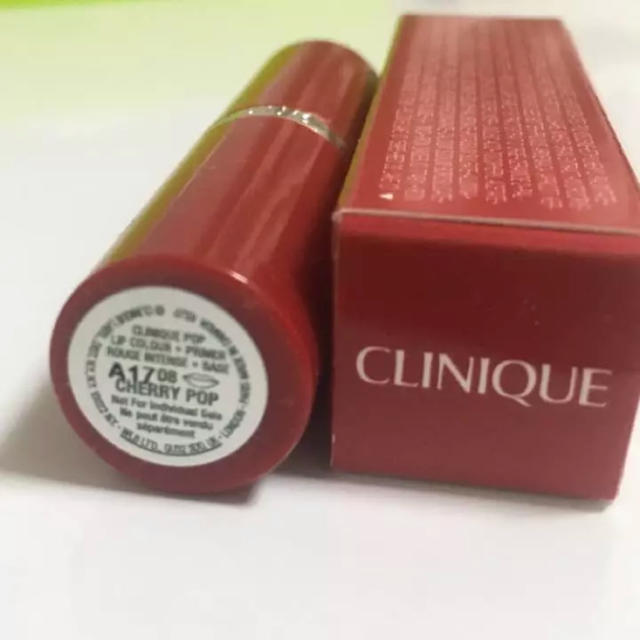 CLINIQUE(クリニーク)の口紅 クリニーク  赤 レッド コスメ/美容のベースメイク/化粧品(口紅)の商品写真