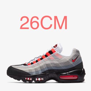 ナイキ(NIKE)の26cm AIR MAX 95 SOLAR RED(スニーカー)