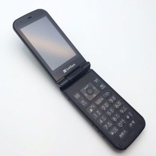 シャープ(SHARP)の中古◆202SH　ブラック◆softbank ソフトバンクガラケー37(携帯電話本体)