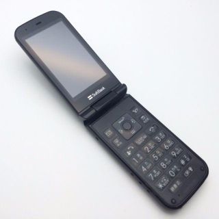 シャープ(SHARP)の良品◆202SHe　ブラック◆softbank ソフトバンクガラケー31(携帯電話本体)