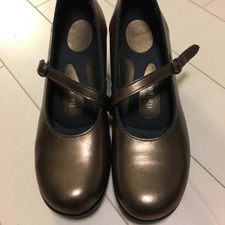 リゲッタ(Re:getA)のリゲッタ パンプス  M  サイズ  茶ゴールド(ハイヒール/パンプス)