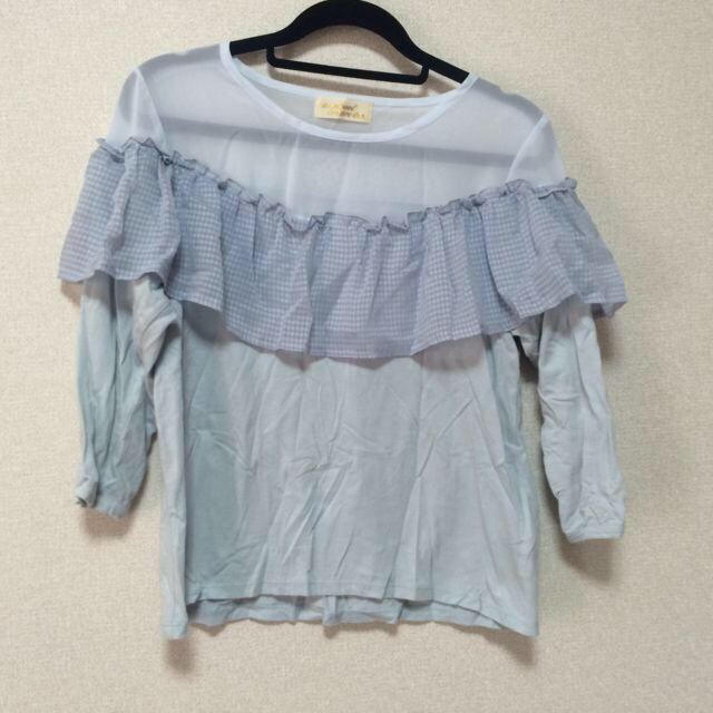 w closet(ダブルクローゼット)のフリルトップス レディースのトップス(Tシャツ(長袖/七分))の商品写真