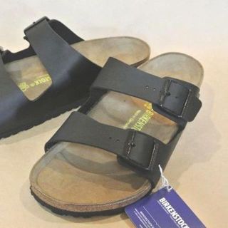 ビルケンシュトック(BIRKENSTOCK)のBirkenstock Arizonaアリゾナ 黒 EU39≒25.5cm 独製(サンダル)