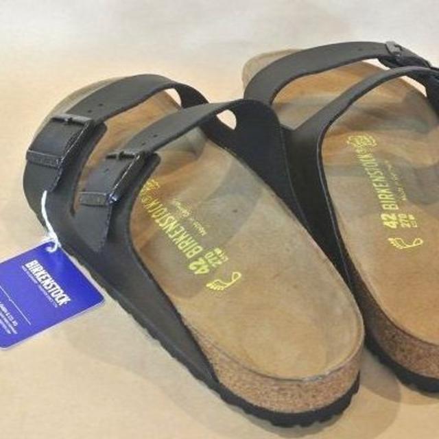 BIRKENSTOCK(ビルケンシュトック)のBirkenstock Arizonaアリゾナ 黒 EU40≒26cm 独製 メンズの靴/シューズ(サンダル)の商品写真