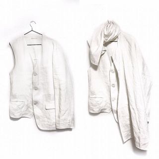 ヨウジヤマモト(Yohji Yamamoto)のyohji yamamoto pour homme 15ss マントジャケット(テーラードジャケット)