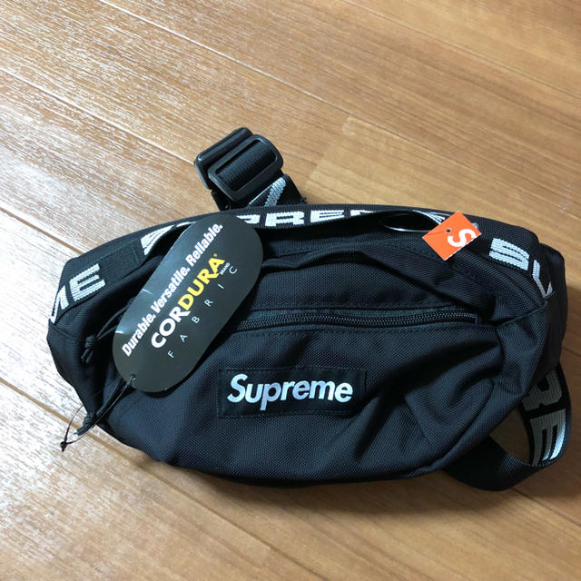 supreme 18ss waist bag ウエストポーチ ウエストバッグ 黒