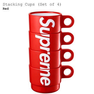シュプリーム(Supreme)のstacking cups (set of 4)(グラス/カップ)