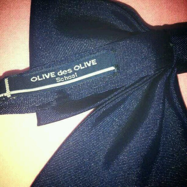 OLIVEdesOLIVE(オリーブデオリーブ)のOLIVE スクールリボン レディースのファッション小物(ネクタイ)の商品写真