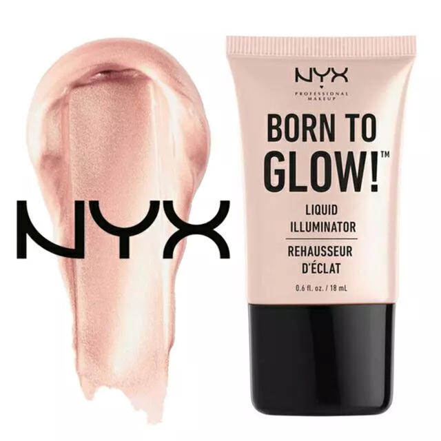 NYX(エヌワイエックス)の正規♥再入荷  NYX Born To Glow ストロボ　ハイライト　下地 コスメ/美容のベースメイク/化粧品(フェイスカラー)の商品写真