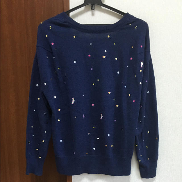 TSUMORI CHISATO(ツモリチサト)のレア☆ツモリチサト 宇宙柄ニット レディースのトップス(ニット/セーター)の商品写真