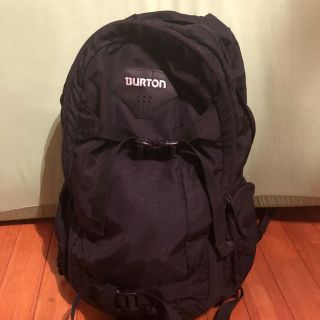 バートン(BURTON)のBURTON リュック  黒(バッグパック/リュック)