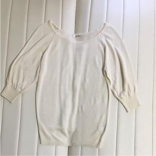 美品  クリスタルシルフ  ニット  34S(ニット/セーター)