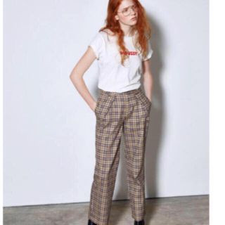 マウジー(moussy)のmoussy☆VIntage plaid remake pant(カジュアルパンツ)