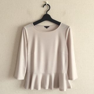 トゥービーシック(TO BE CHIC)のTO BE CHIC♡ペプラムカットソー(カットソー(長袖/七分))