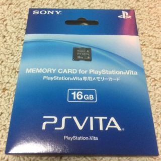 ソニー(SONY)のpsvita　メモリーカード　16GB(その他)